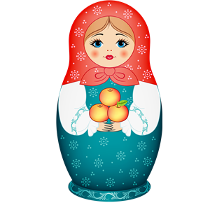 Matryoshka doll PNG-49476